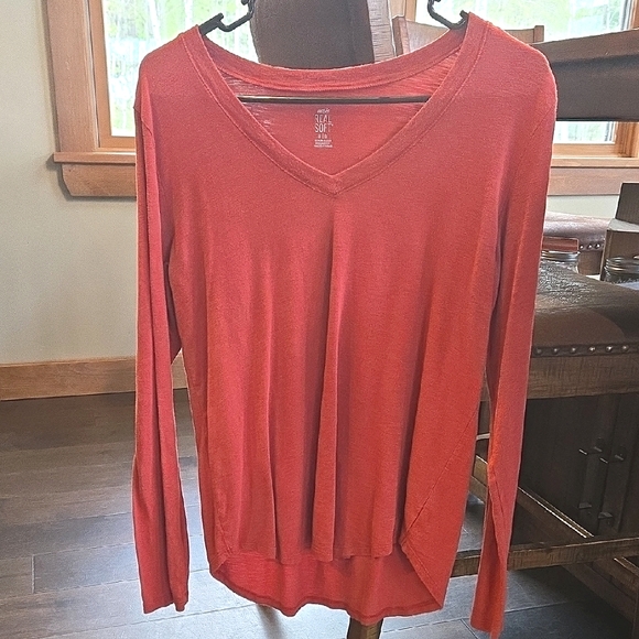 Aerie Real Soft Long Sleeve Tee - Picture 1 of 5
